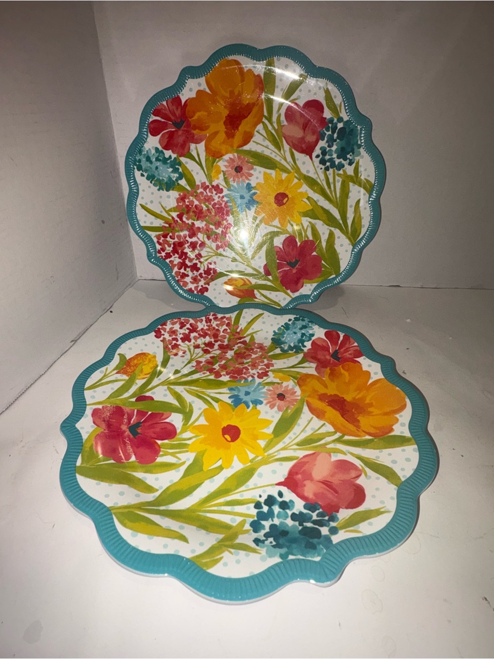2 The Pioneer Woman Dinner Plates
